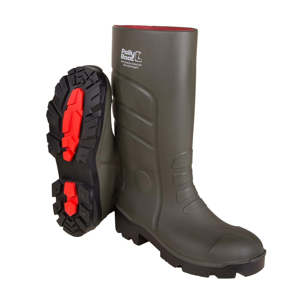 41:NO POLLY BOOT GALAXY VEGA KOYU HAKİ KISA 31 CM