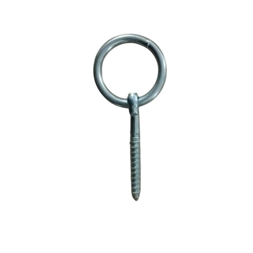 6 MM AĞAÇ İÇİN HALKALI VİDA