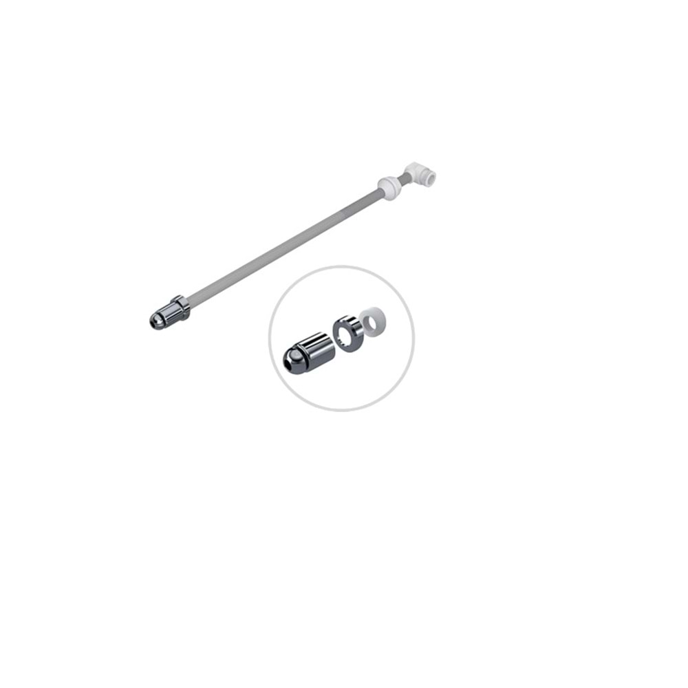 34 CM TAHARET ÇUBUĞU PLASTİK (UCU KROM KAPLAMALI) TC 001-2