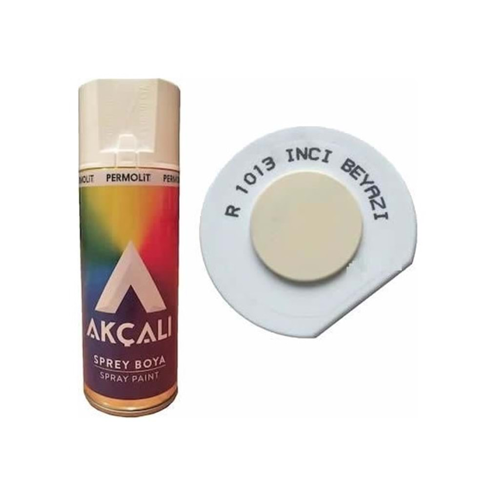 AKÇALI R 1013 İNCİ BEYAZI SPREY BOYA 400 ML