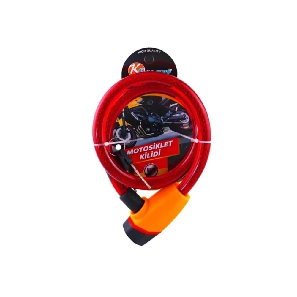 KSMART MOTORSİKLET KİLİDİ ANAHTARLI K-3538