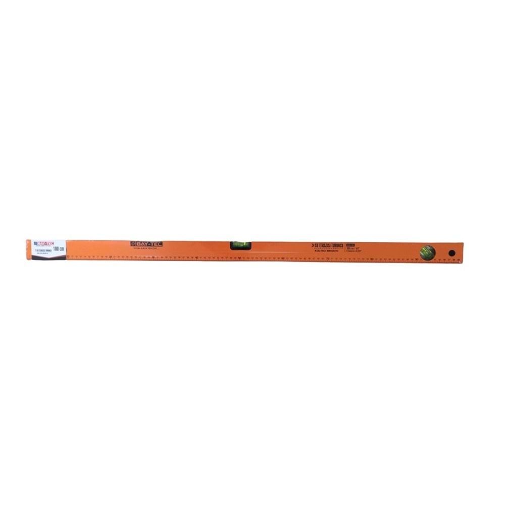 BAY-TEC 100 CM/40INC TURUNCU SU TERAZİSİ MK0670