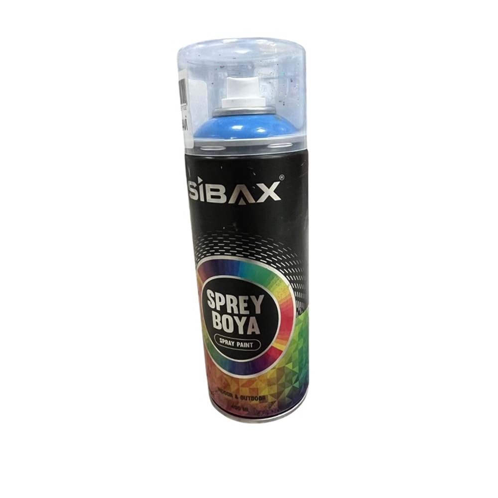 SİBAX GÖK MAVİ SPREY BOYA 400 ML RAL-5015
