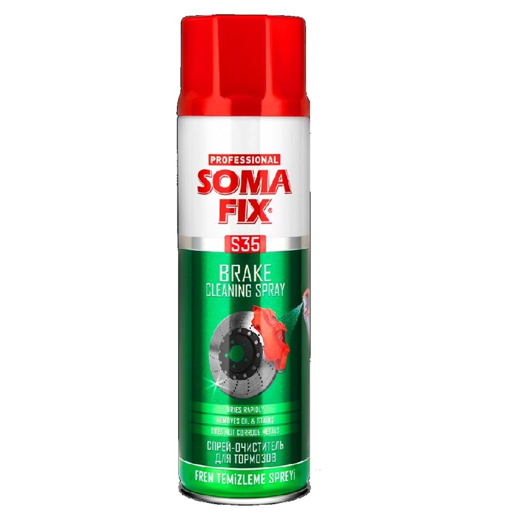 SOMAFIX S35 FREN BALATA TEMİZLEME SPREYİ 500 ML