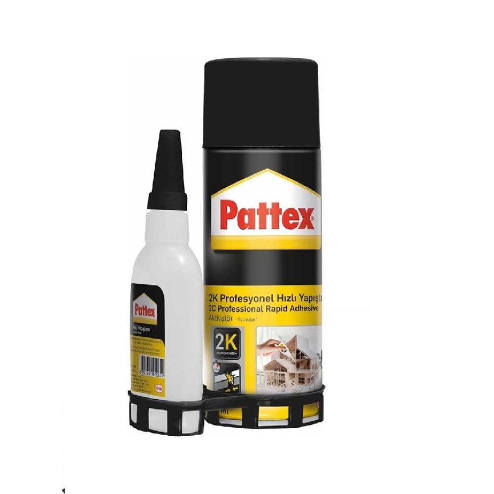 PATTEX 2K HIZLI KATALİZÖRLÜ YAPIŞTIRICI 200 ML + 35 ML