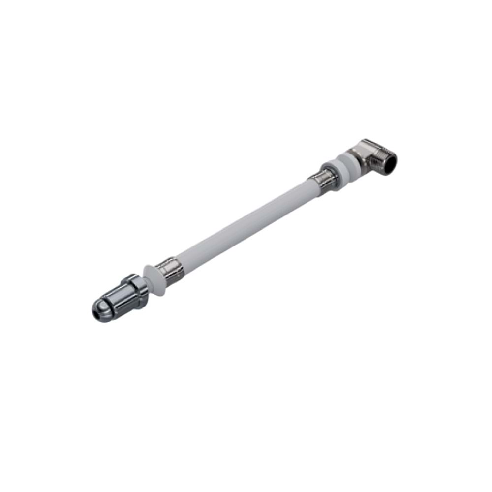 150 MM KROM UÇLU DİRSEKLİ ASMA TAHARET BORUSU