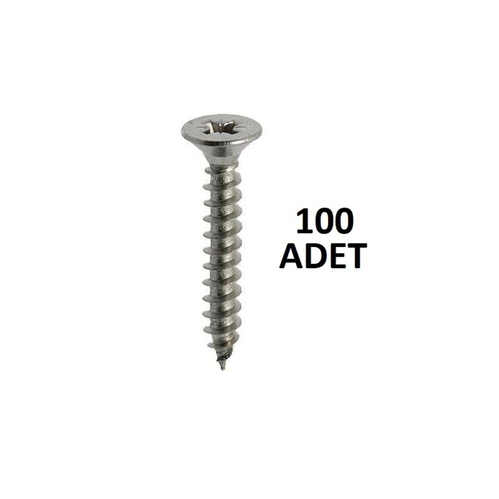 4X30 SUNTA VİDASI 100 LÜ PAKET