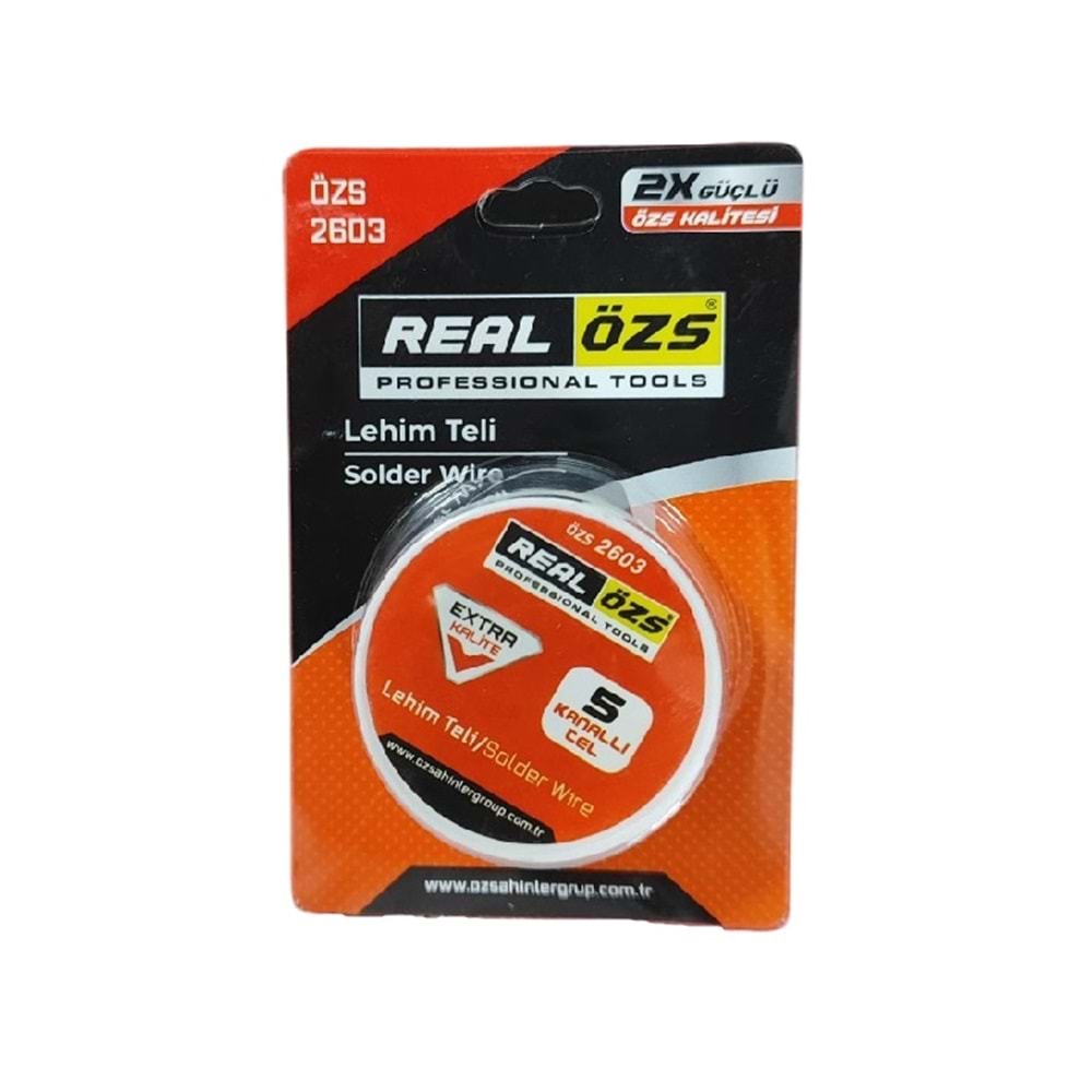 LEHİM TELİ REAL ÖZS 2603