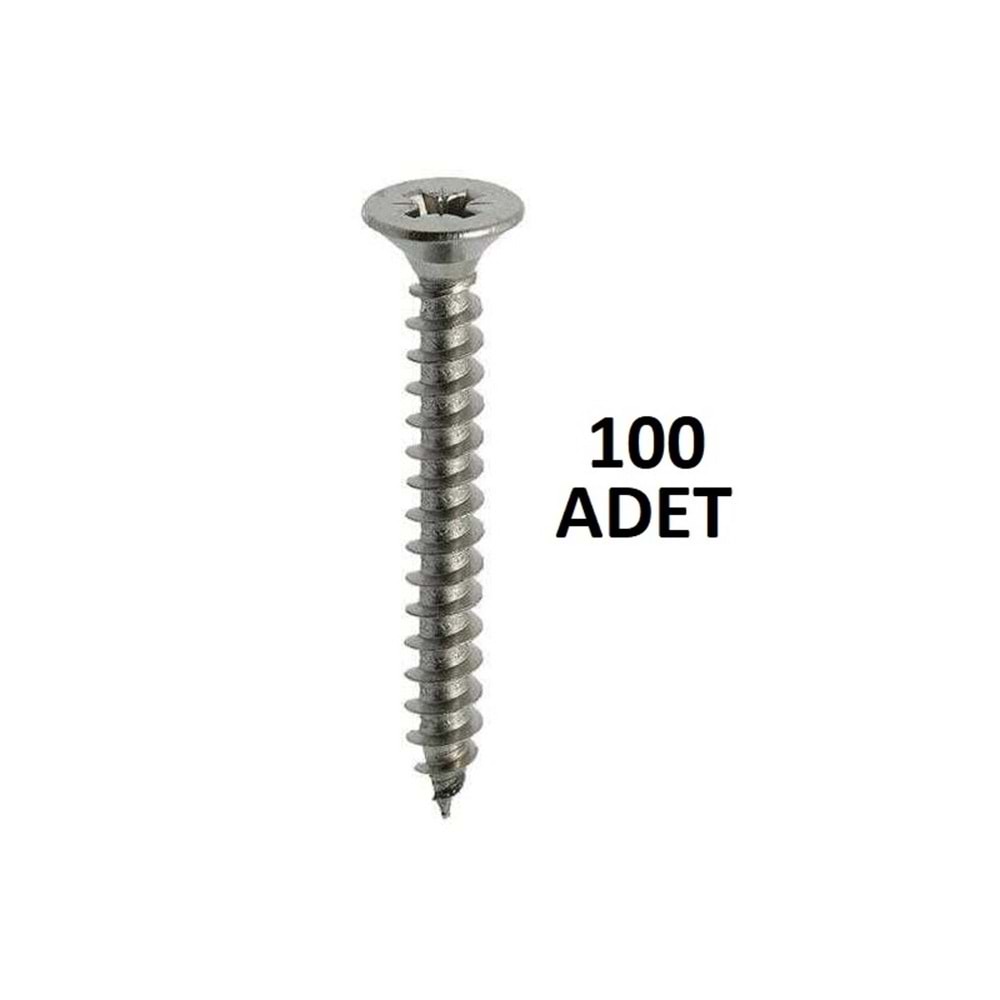 4X45 SUNTA VİDASI 100 LÜ PAKET