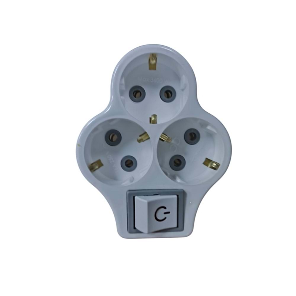 DİZAYN YONCA ÜÇLÜ ANAHTARLI GOLYAD