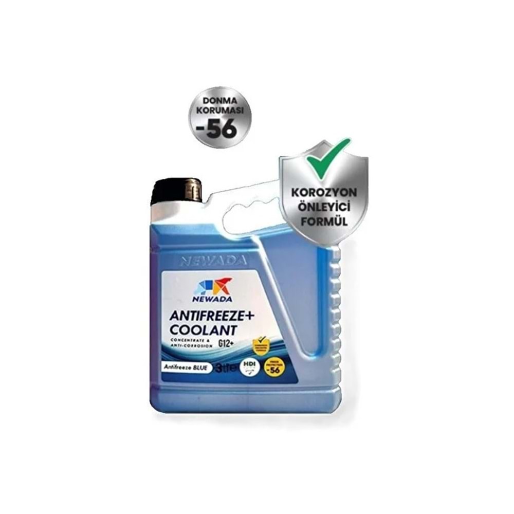 3 LT NEWADA NWD M3 MAVİ ANTİFRİZ -56 DERECE