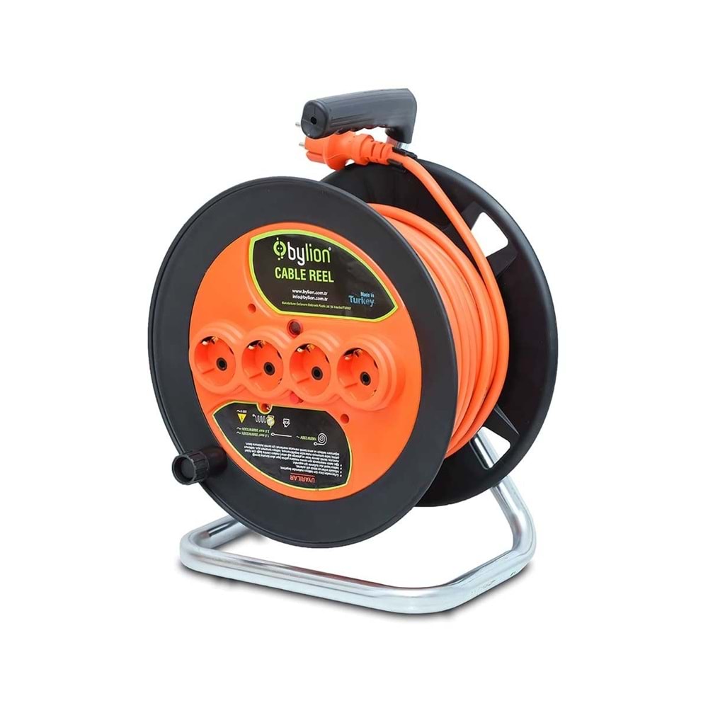 3X2.5 50 MT BYLION SEYYAR MAKARALI UZATMA KABLO TERMAL SIGORTALI PMK-50325-F 1003031350