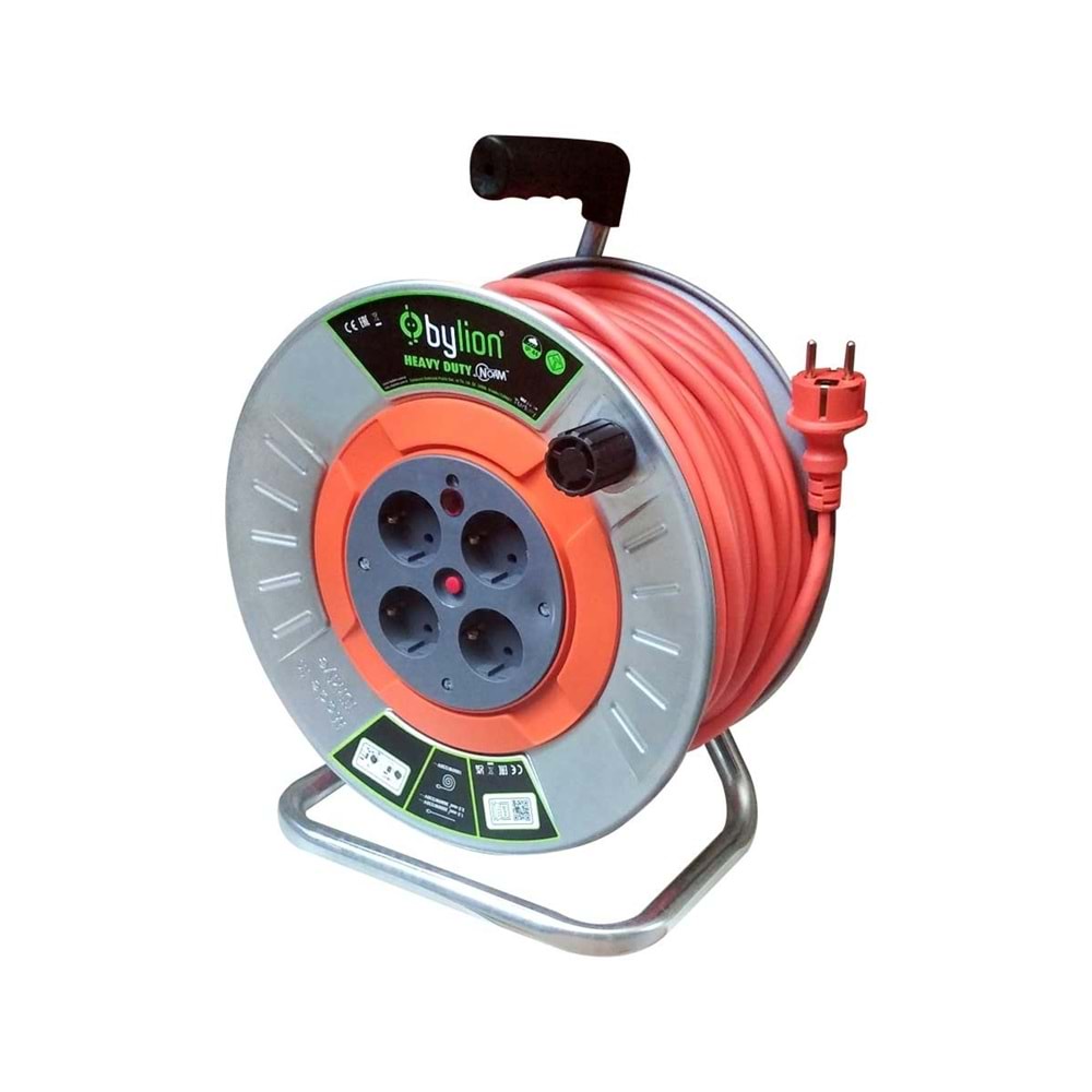 3X2.5 50 MT BYLION SEYYAR METAL MAKARALI UZATMA KABLO TERMAL SIGORTALI MME-50325-F 1493031350