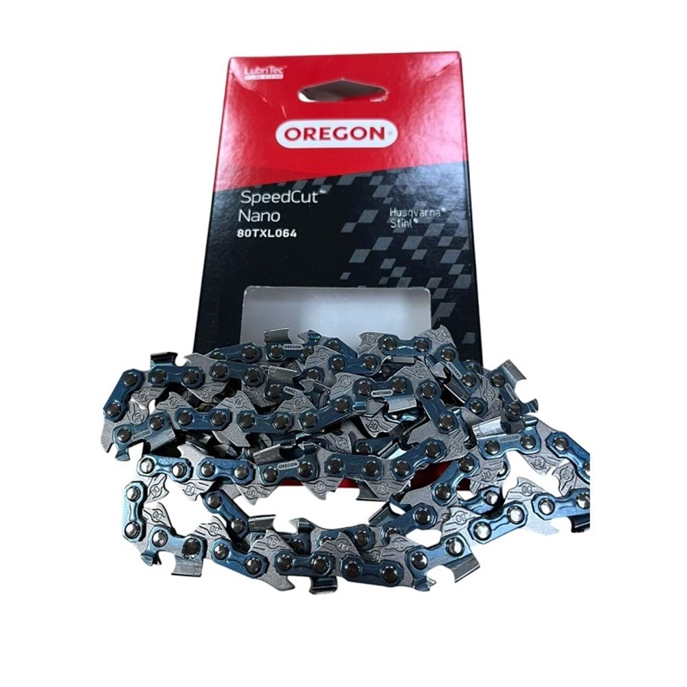 OREGON 32 DİŞ 3/25 1.1 MM KÖŞELİ KUTU NANO KESİK ZİNCİR 80TXL064