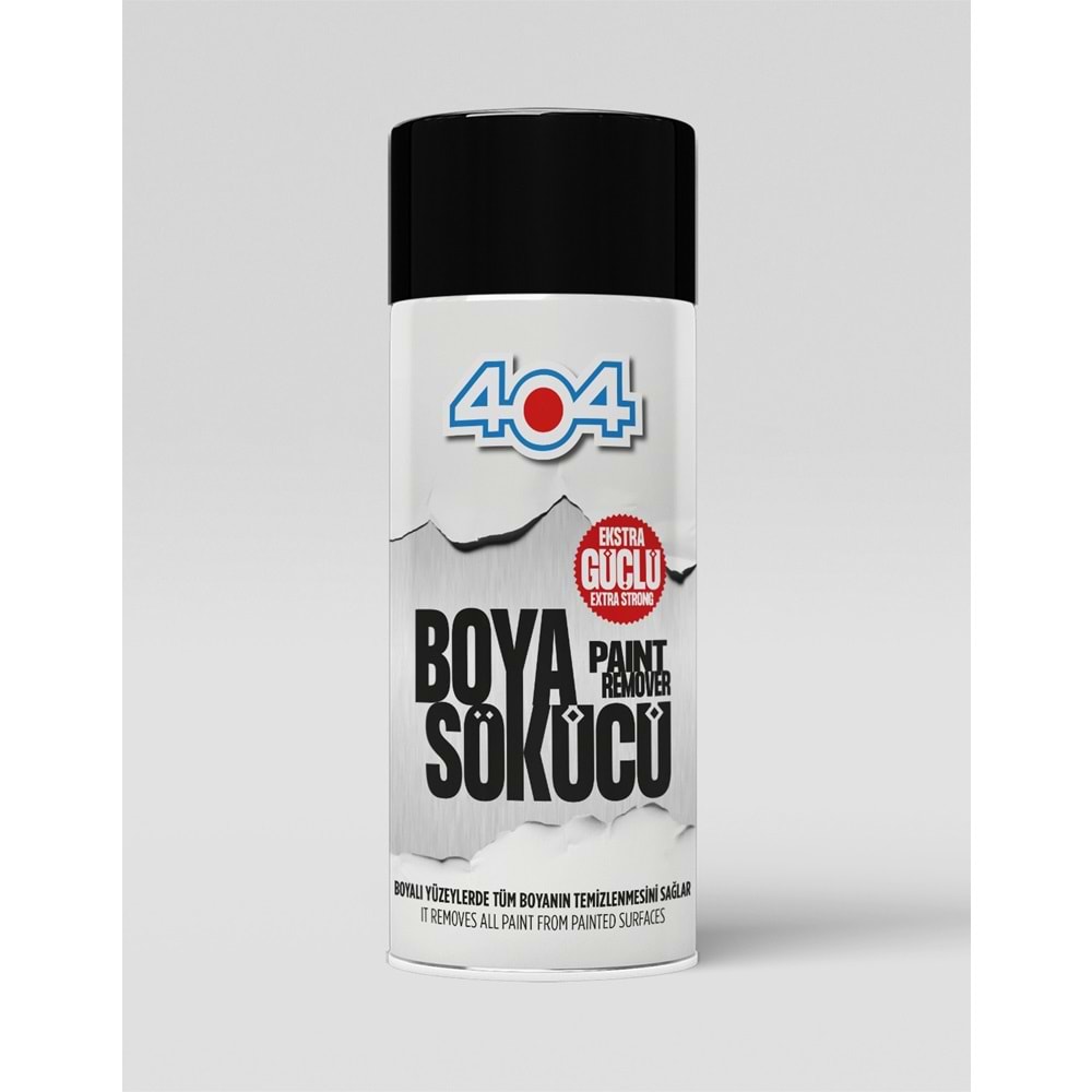 404 BOYA SÖKÜCÜ/BOYA KALDIRICI SPREY 400 ML BS400