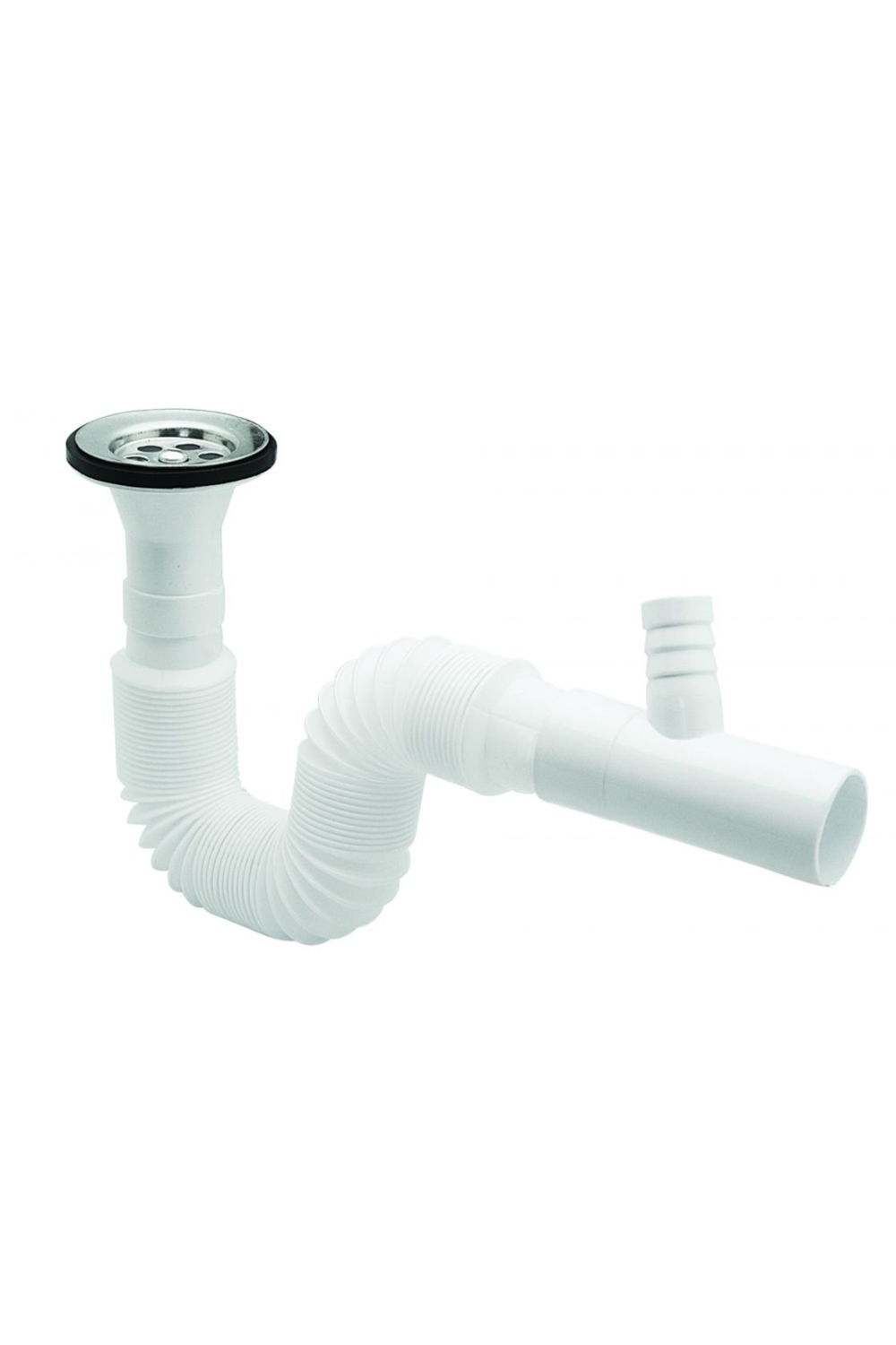 ÇAMAŞIR MAKİNESİ ÇIKIŞLI KISA LAVABO ALTI GIRTLAK BORU/LAVABO SİFONU