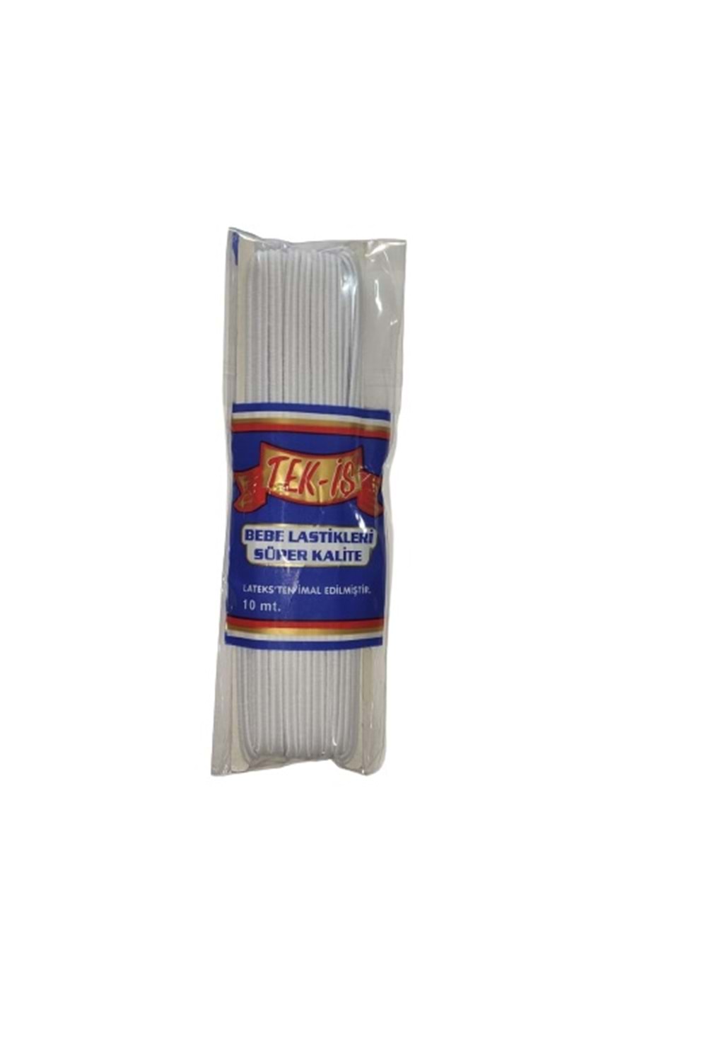 TEK-İŞ BEBEK LASTİKLERİ BEYAZ 10 MT
