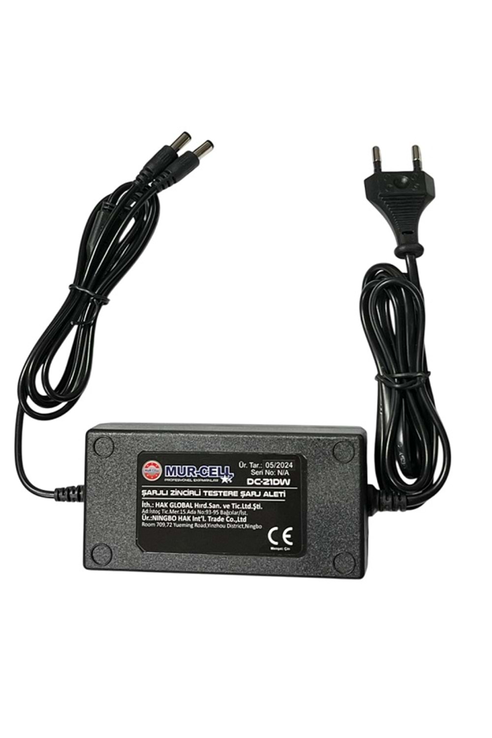 MUR-CELL ADAPTÖR ÇİFT GİRİŞLİ DC-21DW