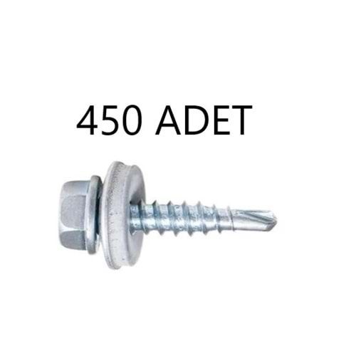 5.5X25 AKB ÇATI VİDASI 450Lİ PAKET