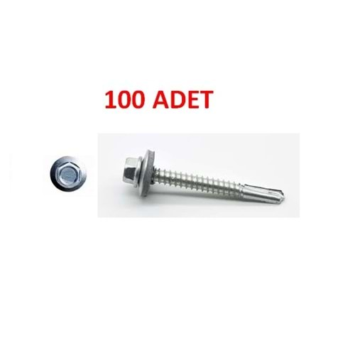 5.5X50 AKB ÇATI VİDASI 100LÜ PAKET