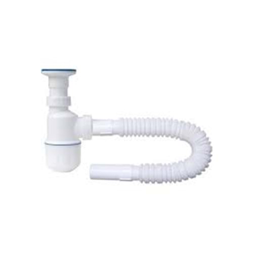 ÖZBEST KÖRÜKLÜ TASLI EVYE SİFONU SF 004
