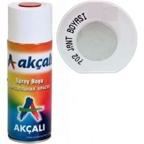 AKÇALI 702 JANT BOYASI SPREY BOYA 400 ML