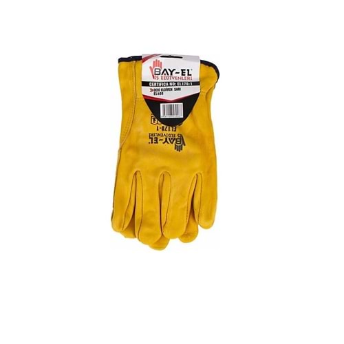 BAY-EL EL170-1 DERİ ELDİVEN SARI EL400