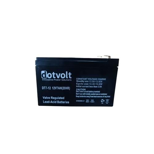 DOTVOLT DT712V 7A KURU AKÜ