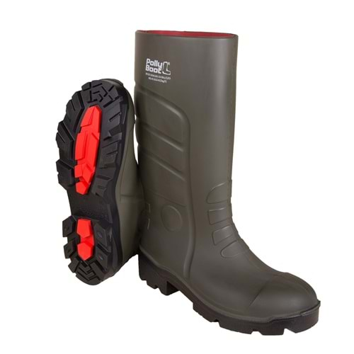 47:NO POLLY BOOT GALAXY VEGA KOYU HAKİ UZUN 37 CM