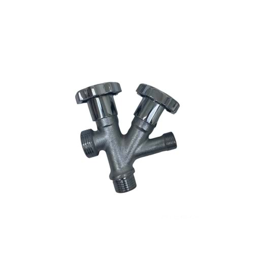 POŞETLİ TAHARET ÇIKIŞLI ÇAMAŞIR MUSLUĞU (DUAL) VK 007-10