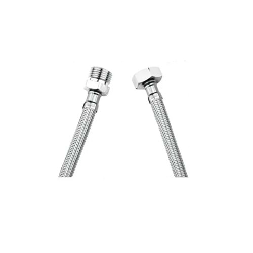 1/2X1/2 50 CM NİPELLİ ERKEK TAHARET FLEX BORUSU FLEX 023