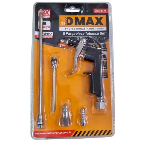 DMAX HAVA TABANCA SETİ 5 PARÇA DMX4114