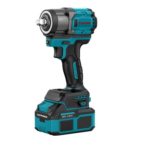 CATPOWER 4227 KÖMÜRSÜZ AKÜLÜ SOMUN SIKMA 1/2'' 800NM Lİ-İON 20V 4.0Ah