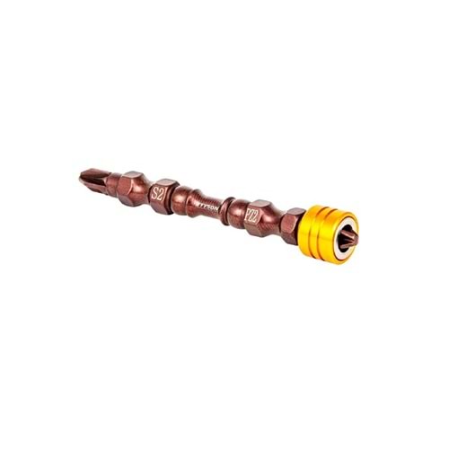 TYSON PZ2x65 MM MIKNATIS UÇLU BİTS UÇ ÇİFT YÖNLÜ