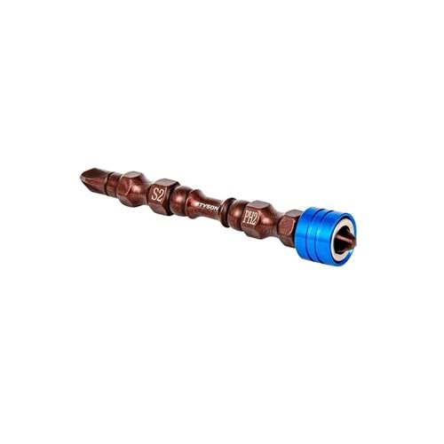 TYSON PH2x65 MM MIKNATIS UÇLU BİTS UÇ ÇİFT YÖNLÜ