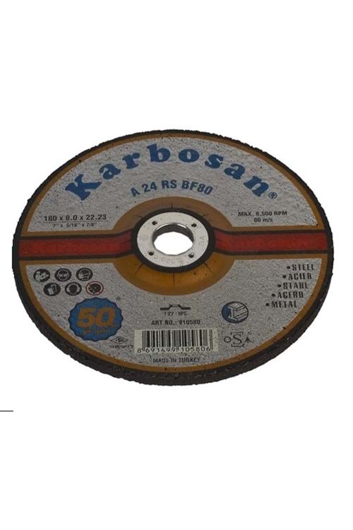 180X8.0X22.23 KARBOSAN TAŞLAMA