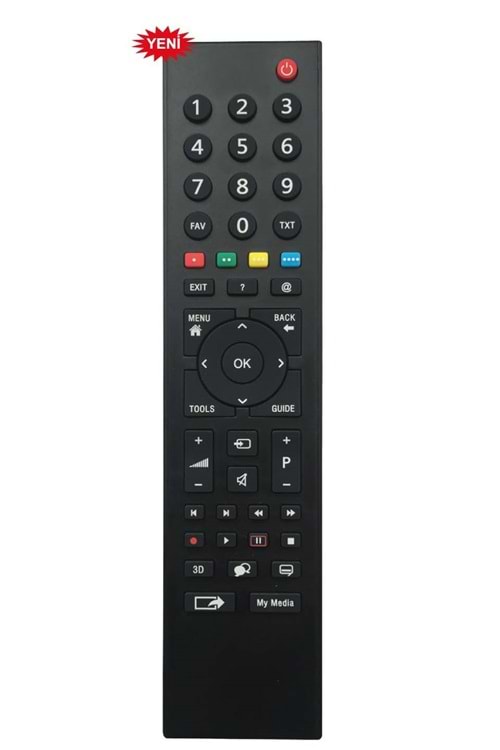 KK0181 - HRL0181 ARÇELİK-BEKO LCD KUMANDASI 3D HRL0181