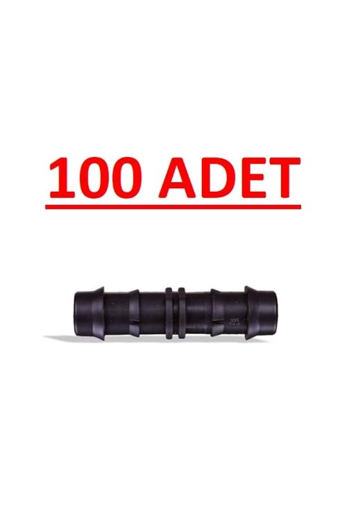16x16 MM KURTAĞZI EKLEME NİPELİ PLASTİK DAMLAMA 100 LÜ PAKET