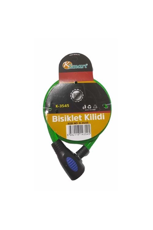 KSMART BİSİKLET KİLİDİ ANAHTARLI K-3545