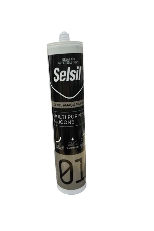 SELSİL ŞEFFAF SİLİKON 280 GR