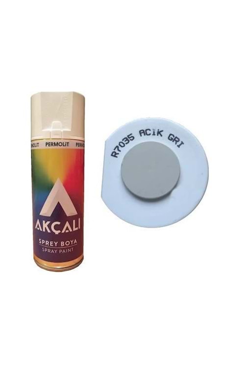 AKÇALI R7035 AÇIK GRİ SPREY BOYA 400 ML