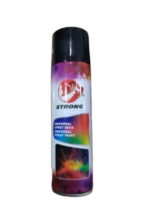 STRONG PARLAK SİYAH SPREY BOYA 200 ML