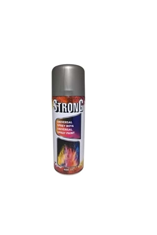 STRONG METALİK GRİ SPREY BOYA 200 ML