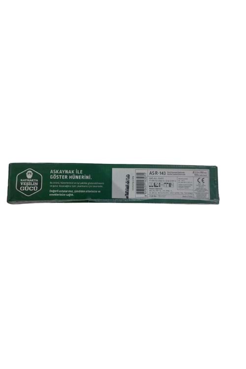ASKAYNAK 2.5X350 RUTİL PAKET İNCE ELEKTROD