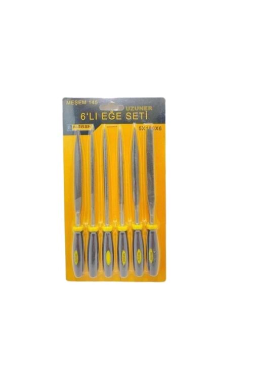 6 LI EĞE SETİ 5X180X6 MEŞEM 145