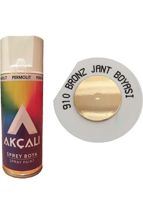 AKÇALI 910 BRONZ JANT BOYASI SPREY 400 ML