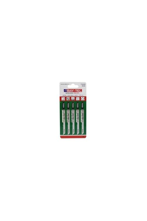 BAY-TEC AĞAÇ DEKUPAJ UCU T101D MK2313 1 KARTELA (5 ADET)