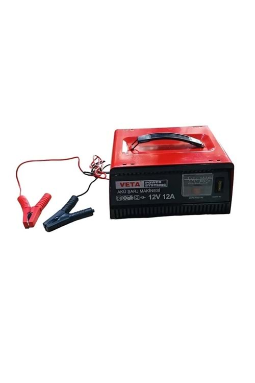 VETA AKÜ ŞARJ MAKİNESİ 12V 12A 26-200 Ah 111271 VT3421