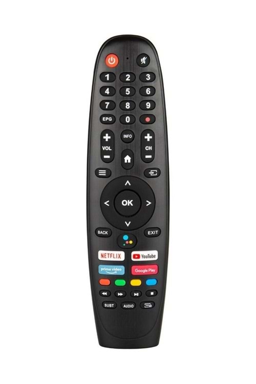 HRL0400 ONVO-PROFİLO OV32F700 ANDROID SMART LED TV KUMANDASI NETFLIX-YOUTUBE-PRIME VIDEO-GOOGLE PLAY TUŞLU