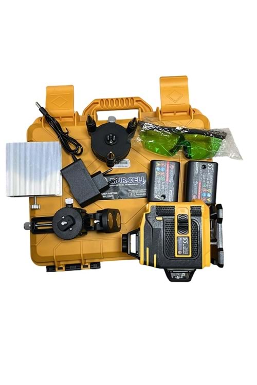 MUR-CELL LAZER HİZALAMA MUR-LZR01 360° 16 KÖŞE